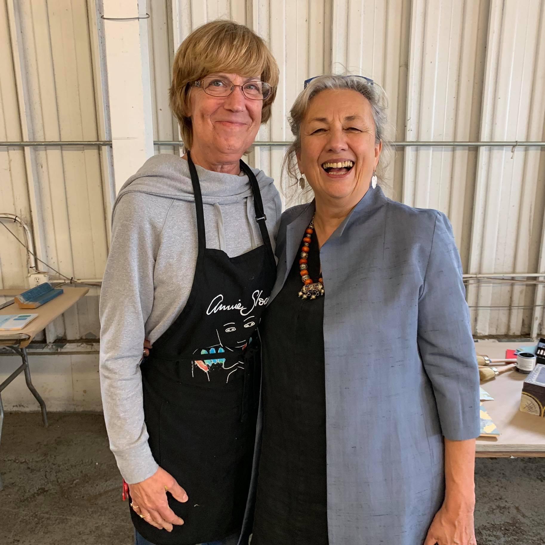 Annie Sloan and Beth Lee